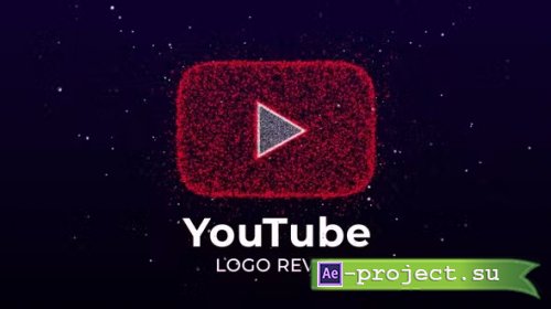 Videohive - Youtube Particles Logo Reveal - 37076367 - Project for After Effects