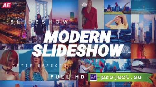 Videohive - Modern Slideshow - 37110070 - Project for After Effects