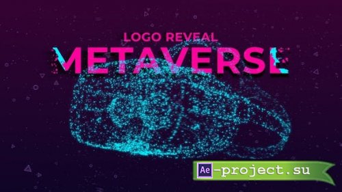 Videohive - Metaverse VR Glasses Logo Reveal - 37076287 - Project for After Effects