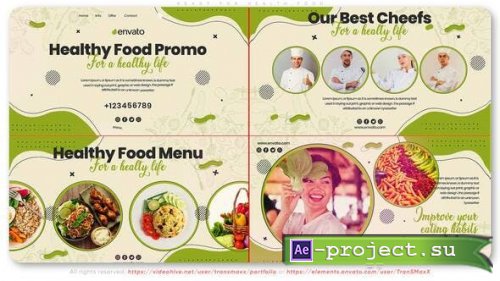 Videohive - Ready For Health Food - 36923266 - Project for After Effects