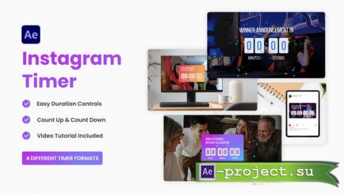 Videohive - Instagram Countdown Timer - 36834591 - Project for After Effects