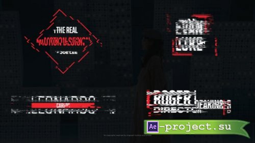 Videohive - Glitch Titles I - 36842857 - Project for After Effects