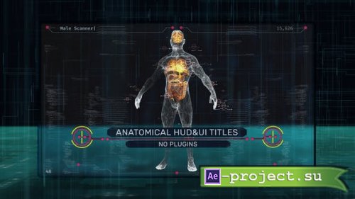 Videohive - Anatomical HUD UI Titles - 37136936 - Project for After Effects