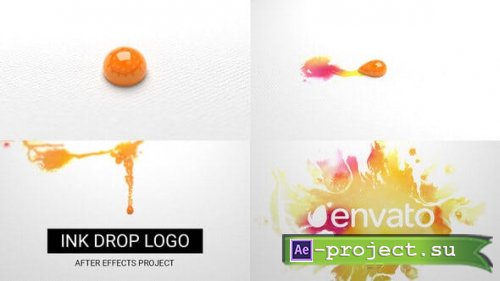 Videohive - Ink Drop Logo - 37139870 - Project for After Effects