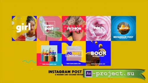 Videohive - Instagram Post Design V.2 - 37166982 - Project for After Effects