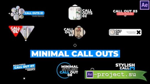 Videohive - Minimal Call Outs - 37131843 - Project for After Effects