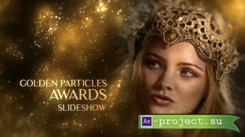 Videohive - Golden Particles Awards Slideshow - 37183864 - Project for After Effects