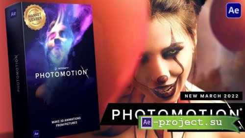 Videohive - Photomotion - 3D Photo Animator (6 in 1) v11.1 - 13922688 - Project for After Effects