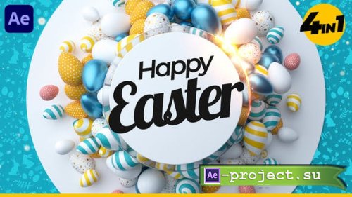 Videohive - Happy Easter - 37216126 - Project for After Effects 