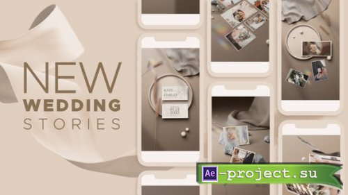 Videohive - 3D Wedding Social Media Stories Pack - 37168648 - Project for After Effects
