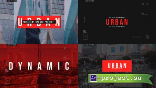 Videohive - New Urban Intro - 37214276 - Project for After Effects