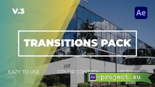 Videohive - Transitions Pack | After Effect - 37225657 - Project for After Effects