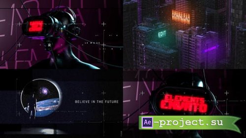 Videohive - Metaverse Cyberpunk Intro - 37247908 - Project for After Effects