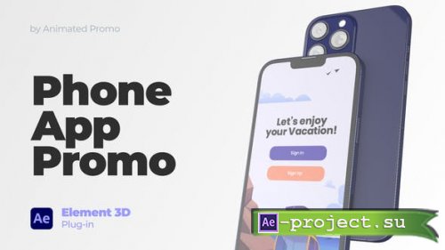 Videohive - Phone 13 - App Presentation - Mobile App Promo - 36967242 - Project for After Effects