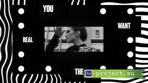 Videohive -  Monochrome Titles - 37264912 - Project for After Effects 