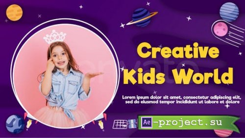 Videohive - Kids Planet Slideshow 3 - 37280645 - Project for After Effects