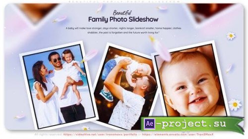 Videohive - Beautiful Family Photo Slideshow - 37291930 - Project for After Effects
