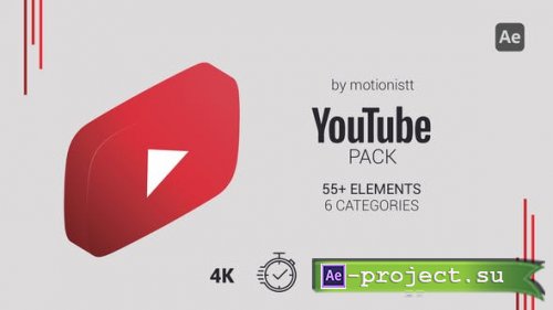 Videohive - YouTube Pack - 37263619 - Project for After Effects
