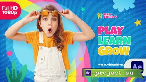 Videohive - Kids Blog Intro || Kids Opener - 37283365 - Project for After Effects