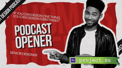 Videohive - Podcast Opener - 37300886 - Project for After Effects