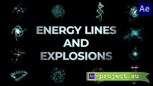 Videohive - Energy Lines And Explosions for After Effects - 37327766 - Project for After Effects