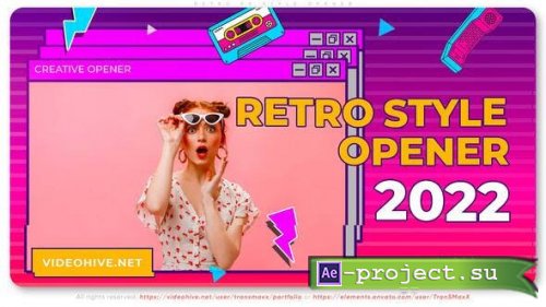 Videohive - Retro FX Style Opener - 37329832 - Project for After Effects
