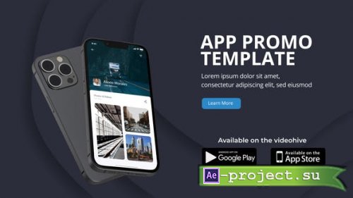 Videohive - Clean App Promo | Phone 13 Pro - 37316262 - Project for After Effects
