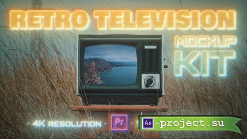 Videohive - Retro TV Mockup Kit - 37302202 - Premiere Pro Templates