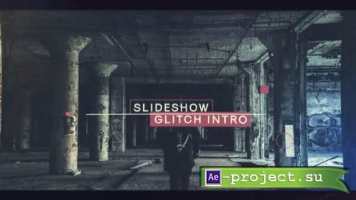 Videohive - Slideshow Glitch Intro - 21876584 - Project for After Effects