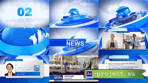 Videohive - Breaking News Package - 27502213 - Project for After Effects