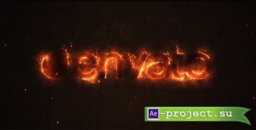 Videohive - Fire Logo - 21433483 - Project for After Effects