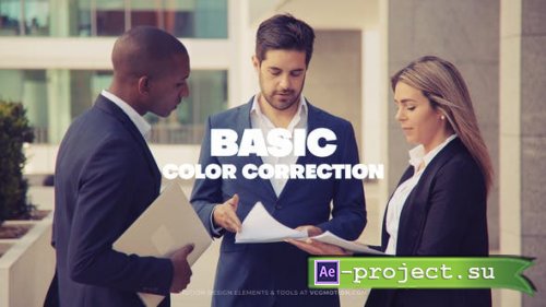 Videohive - Color Correction - Basic - 37343910 - Project for After Effects