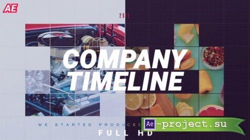 Videohive - Company Timeline - 37356134 - Project for After Effects