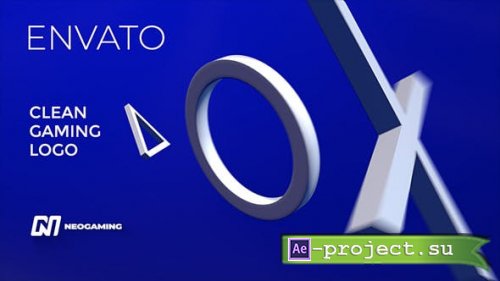 Videohive - Clean Gaming Logo - 37356313 - Project for After Effects