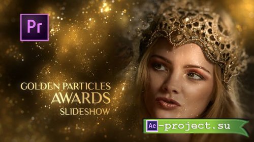Videohive - Golden Particles Awards Slideshow Premiere Pro - 37419008