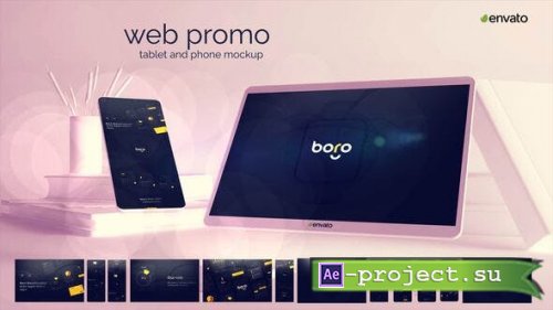 Videohive - Tablet And Phone Mockup - 36588584 - Project for After Effects
