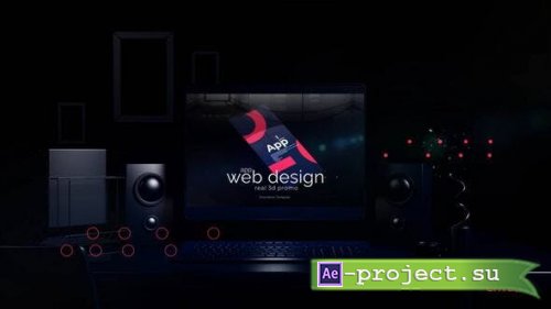 Videohive - App Web Mockup Promo - 36875816 - Project for After Effects