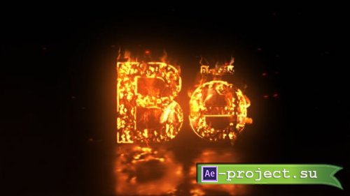Videohive - Fire Logo - 37459435 - Project for After Effects