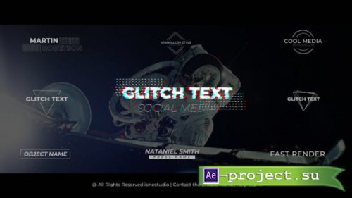 Videohive - Fast Glitch Titles - 37460722 - Project for After Effects