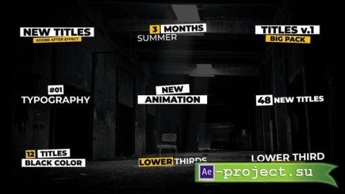 Videohive - Modern Titles | After Effects - 37460206 - Project for After Effects