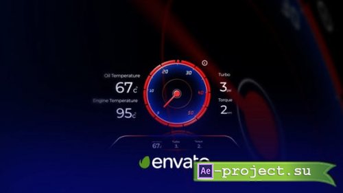 Videohive - Car Indicator Logo - 37459393 - Project for After Effects
