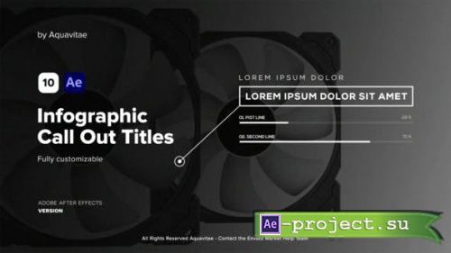 Videohive - Infographic Call Out Titles - 37432300 - Project for After Effects