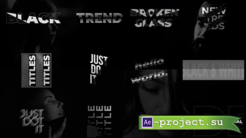 Videohive - Typography Titles | After Effects - 37481453 - Project for After Effects