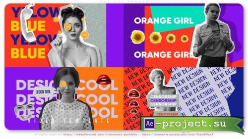 Videohive - Pop Art Opener - 37455635 - Project for After Effects