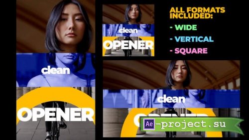 Videohive - Smooth Modern Opener - 36475534 - Project for After Effects