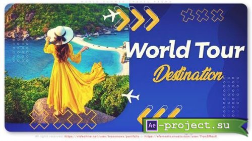 Videohive - World Summer Travel Promo - 37385859 - Project for After Effects