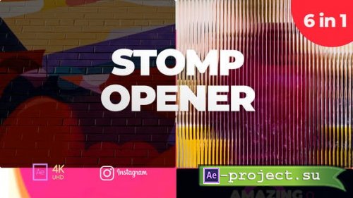 Videohive - Claps Stomp Opener - 24457925 - Project for After Effects