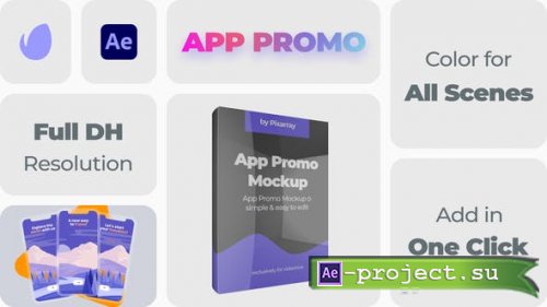 Videohive - App Promo Mockup - 35151350 - Project for After Effects