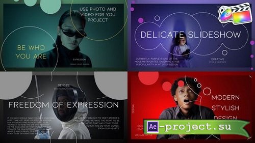 Videohive - Delicate Slideshow 37565035 - Project For Final Cut & Apple Motion