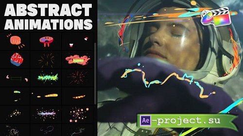 Videohive - Abstract Animations Pack 37606294 - Project For Final Cut & Apple Motion
